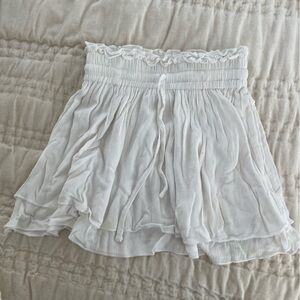 White Mini Skirt